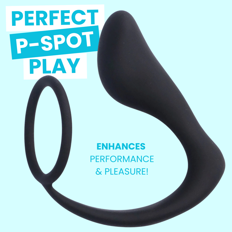 PERFECT P-SPOT PLAY. ENHANCES PERFORMANCE & PLEASURE!