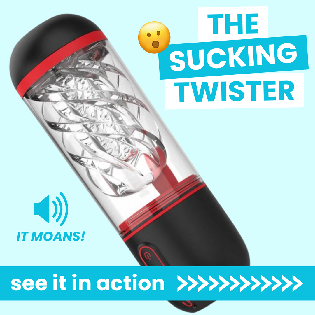 The sucking twister. See it in action. It moans!