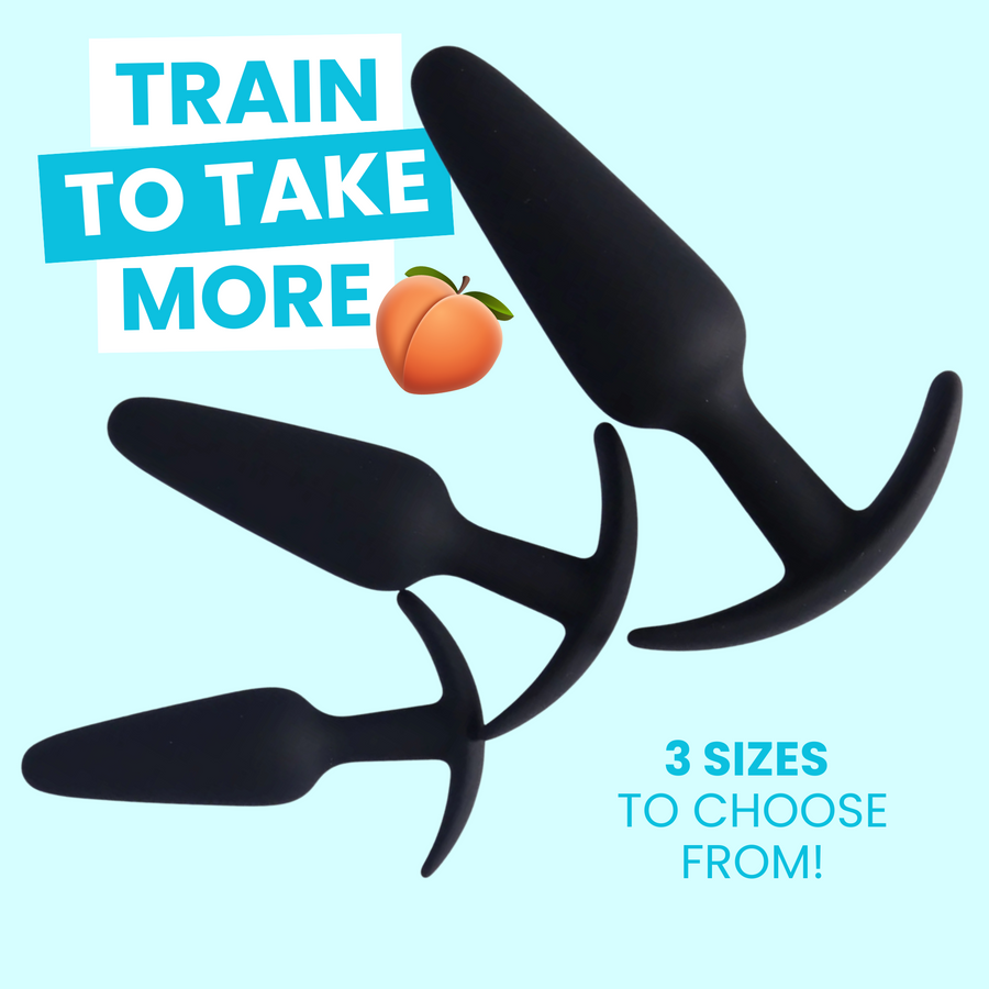 Train to take more, 3 sizes to choose from 

