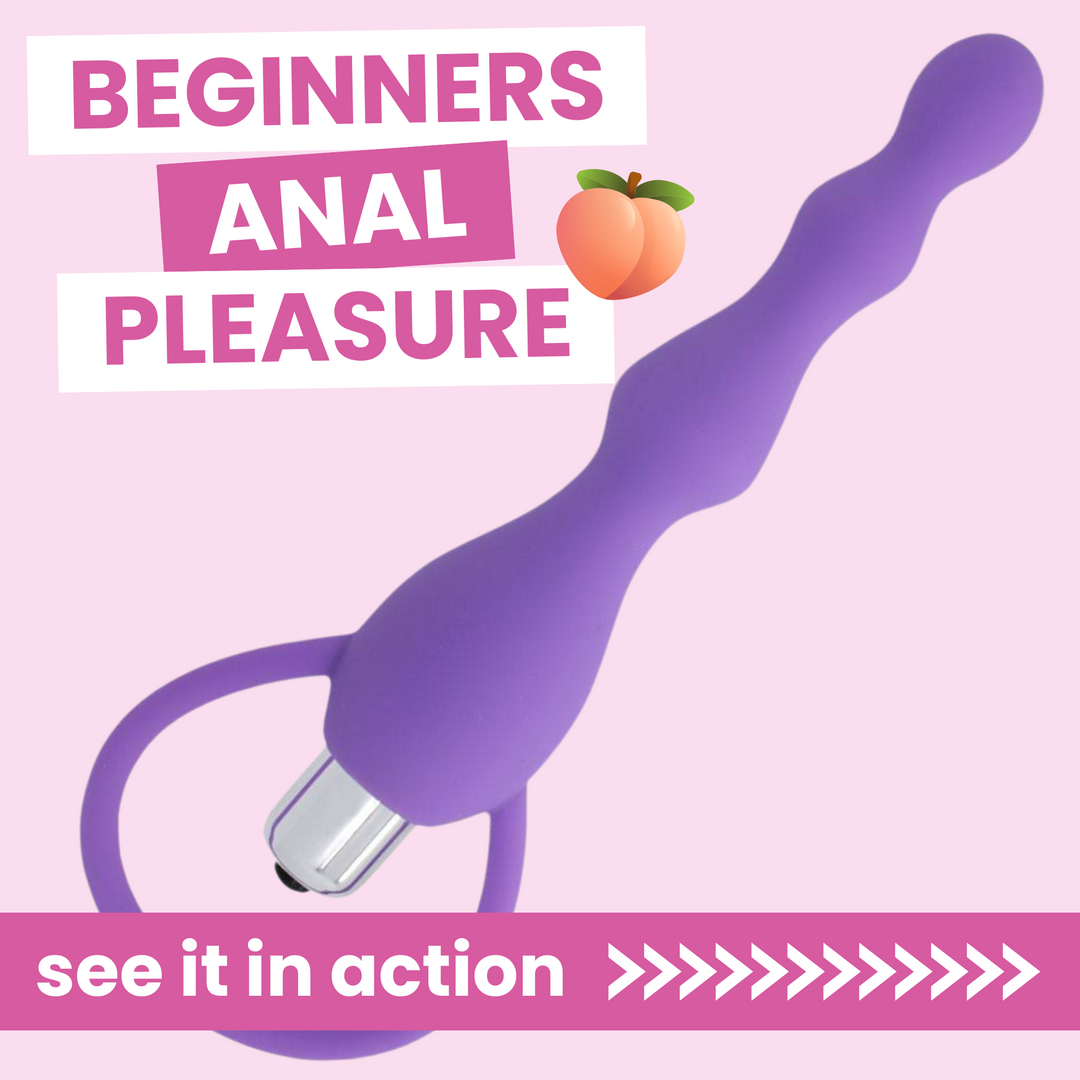 10-Function Vibrating Anal Beads | Silicone Anal Toy – TooTimid.com