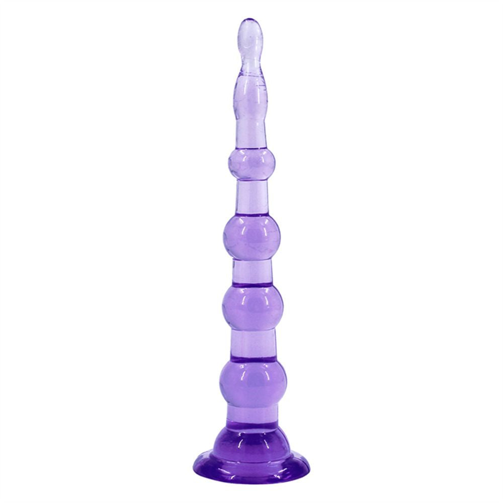 Graduated Anal Beads large purple option.