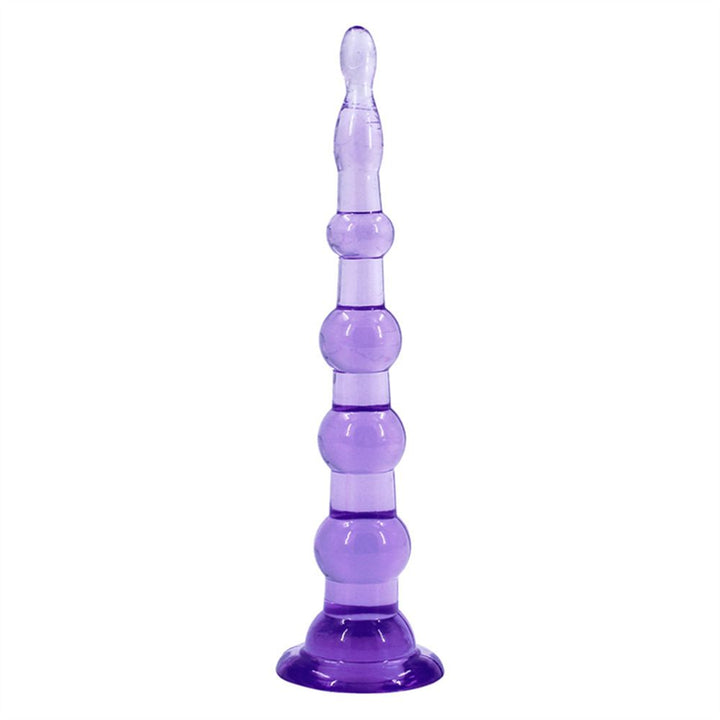 Graduated Anal Beads large purple option.