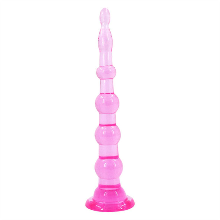 Graduated Anal Beads large pink option.