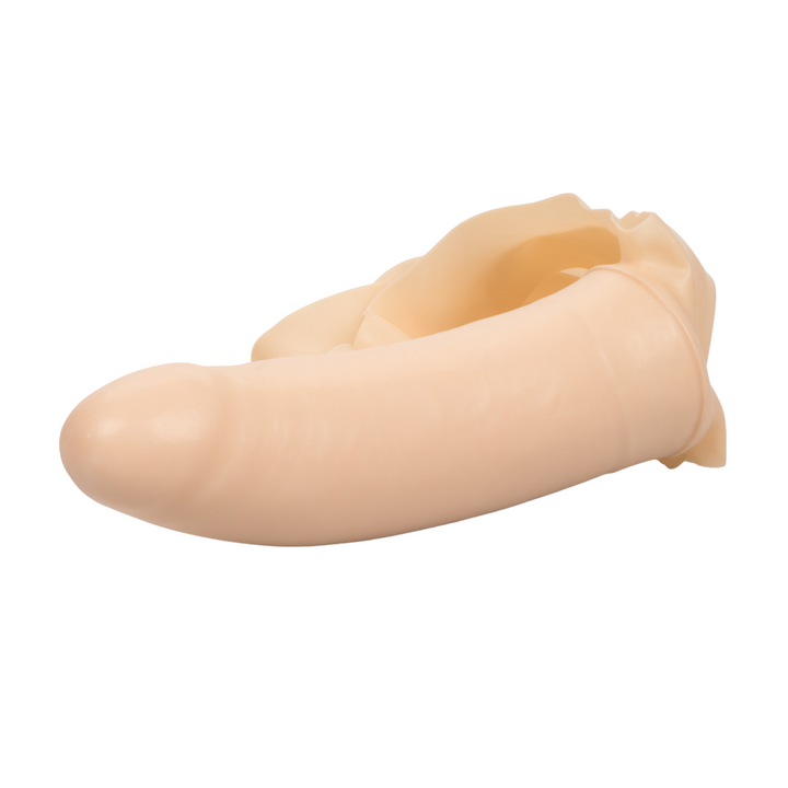 Beige Chin Strap Dildo