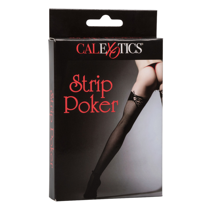 Strip Poker Card Game Box Front