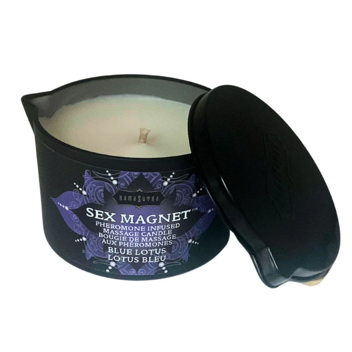 Sex Magnet Blue Lotus Pheromone Massage Candle