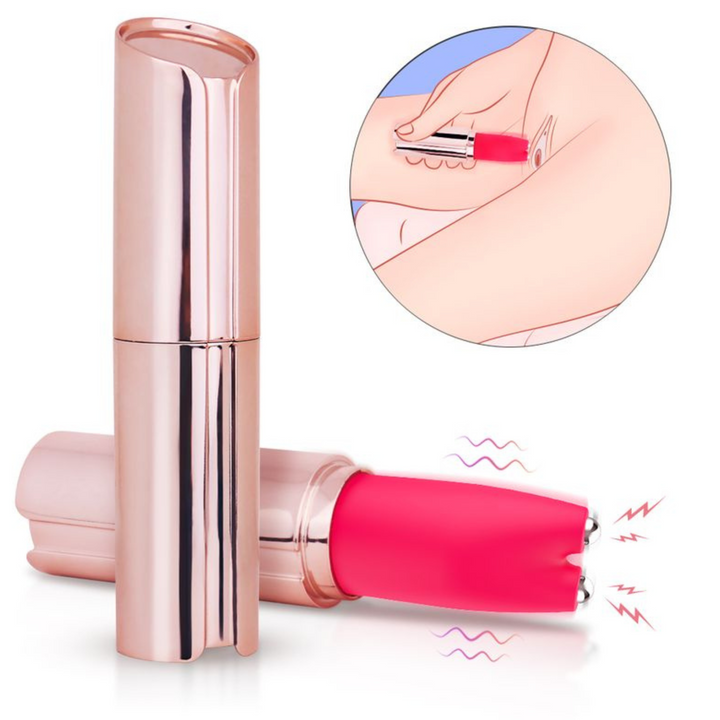 Pink Electrical Stimulation  Lipstick Vibrator