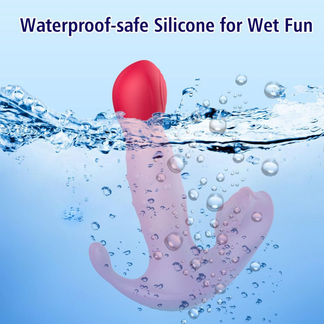 red triple stimulator vibrator waterproof