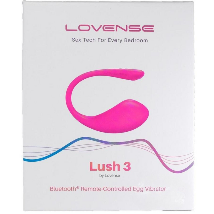 Lovense Lush 3 Remote Controlled Silicone Egg Vibrator