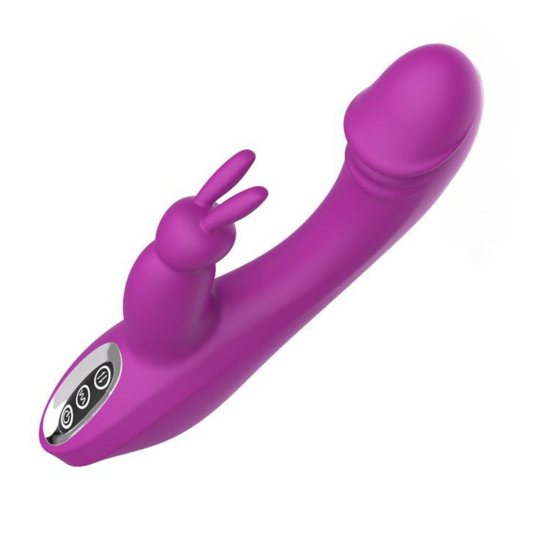 purple dual action rabbit vibrator