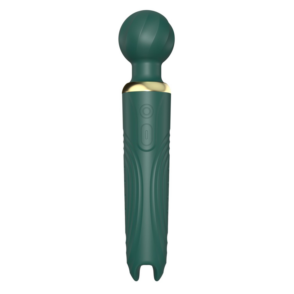 Teal dual ended massage wand