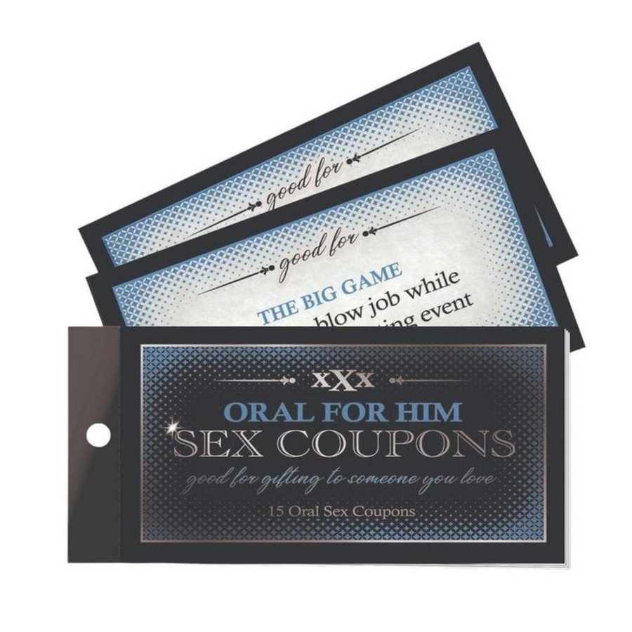 Oral Adventures For Him Sex Coupons