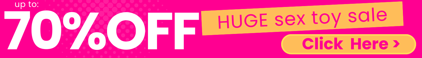 Huge sex toy sale banner