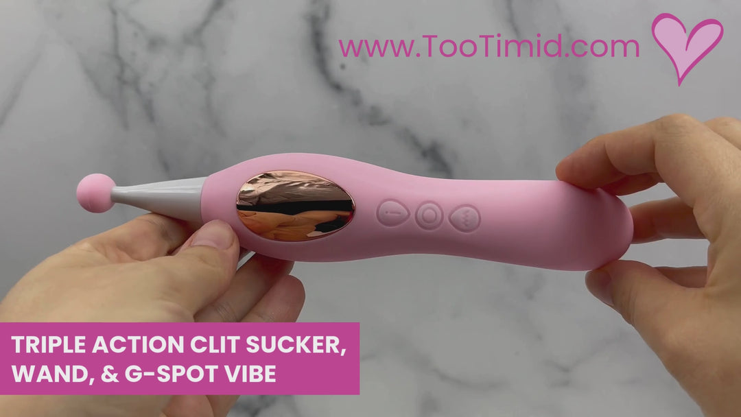 Video of triple action vibrator and its features