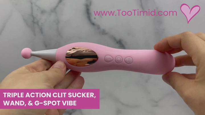 Video of triple action vibrator and its features