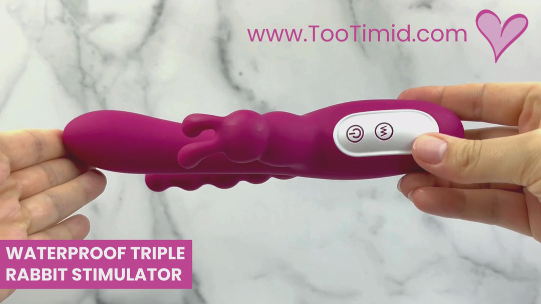 Video of pink triple stimulator