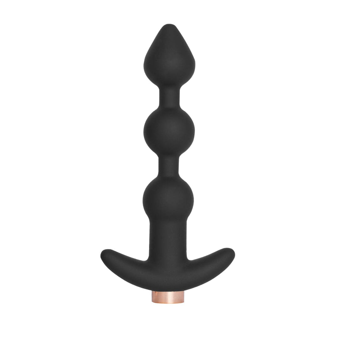 Silicone beaded anal vibrator