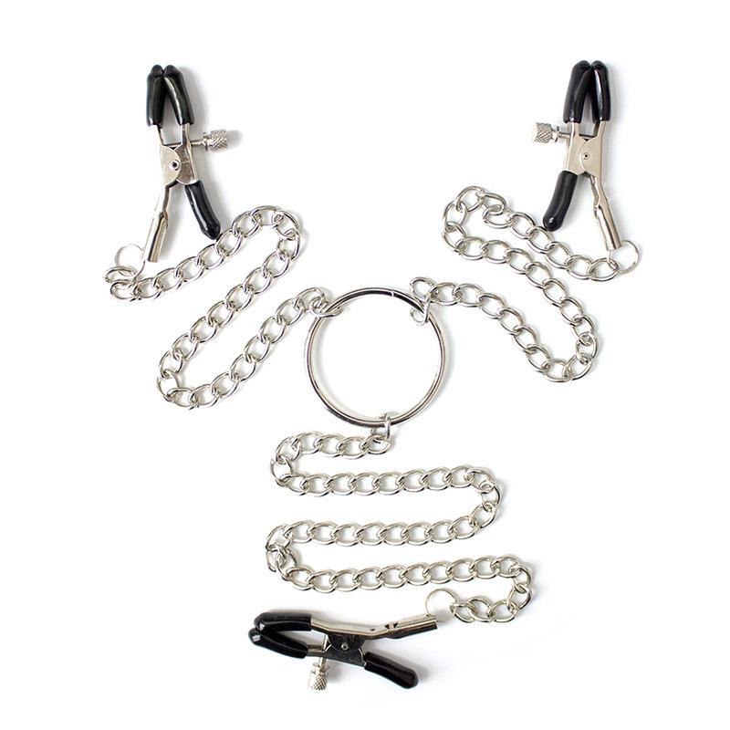 Metal Nipple and Clit Clamps - Bondage