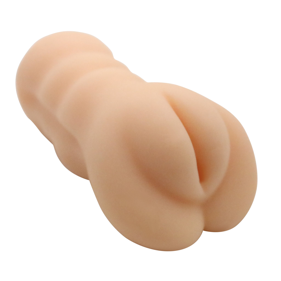 Image of the side of the masturbator! This pussy sleeve is ultra-realistic and will feel just like the real thing as you thrust it in and out of you! Perfect for enhancing your next masturbation session.