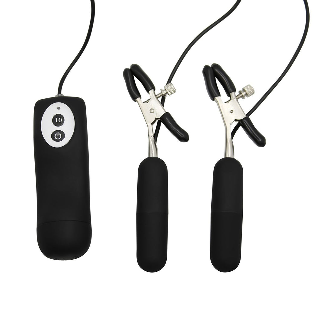 Shop Sexy BDSM Vibrating Nipple Clamps | Bondage – TooTimid.com