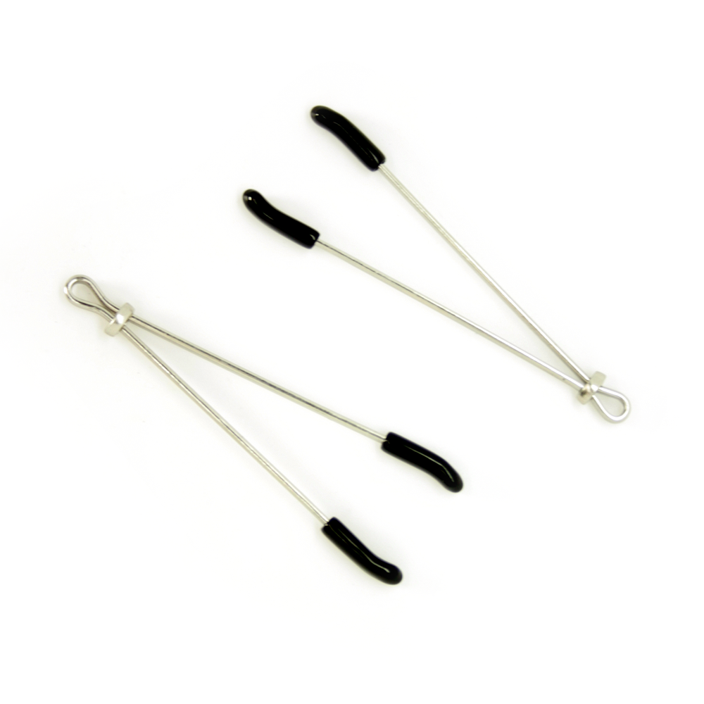 Adjustable Tweezer Style Nipple Clamps - Great For Beginners Or Experienced Users! - Bondage