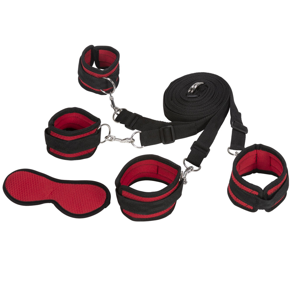 Bondage Restraint System With Mask - Bondage