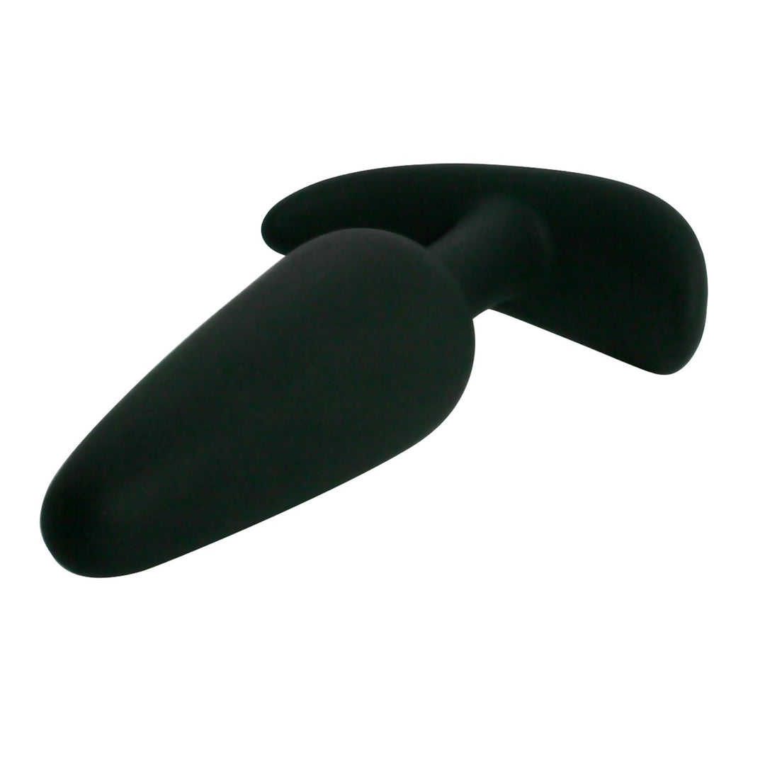 Black Silicone Anal Plug - Anal Toys