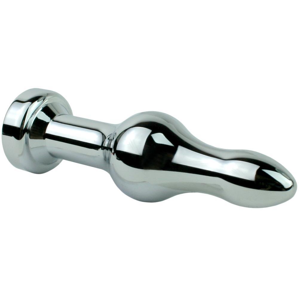 Bulbed Anal Plug - Has A Stunning Decorative Jewel! - 