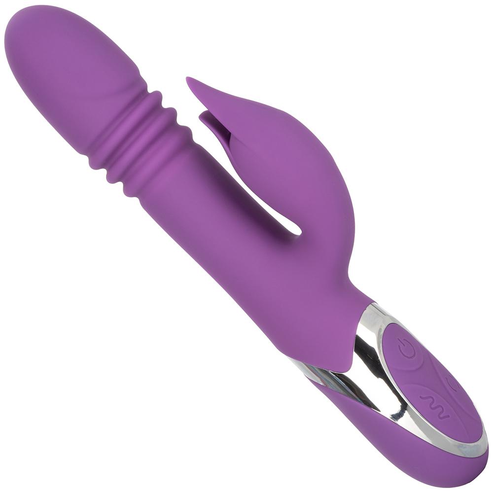 Calexotics Thrusting Rabbit Vibrator - Vibrators