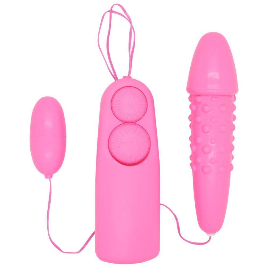 Powerful Dual Vibrating Bullet Set  - Clearance Items