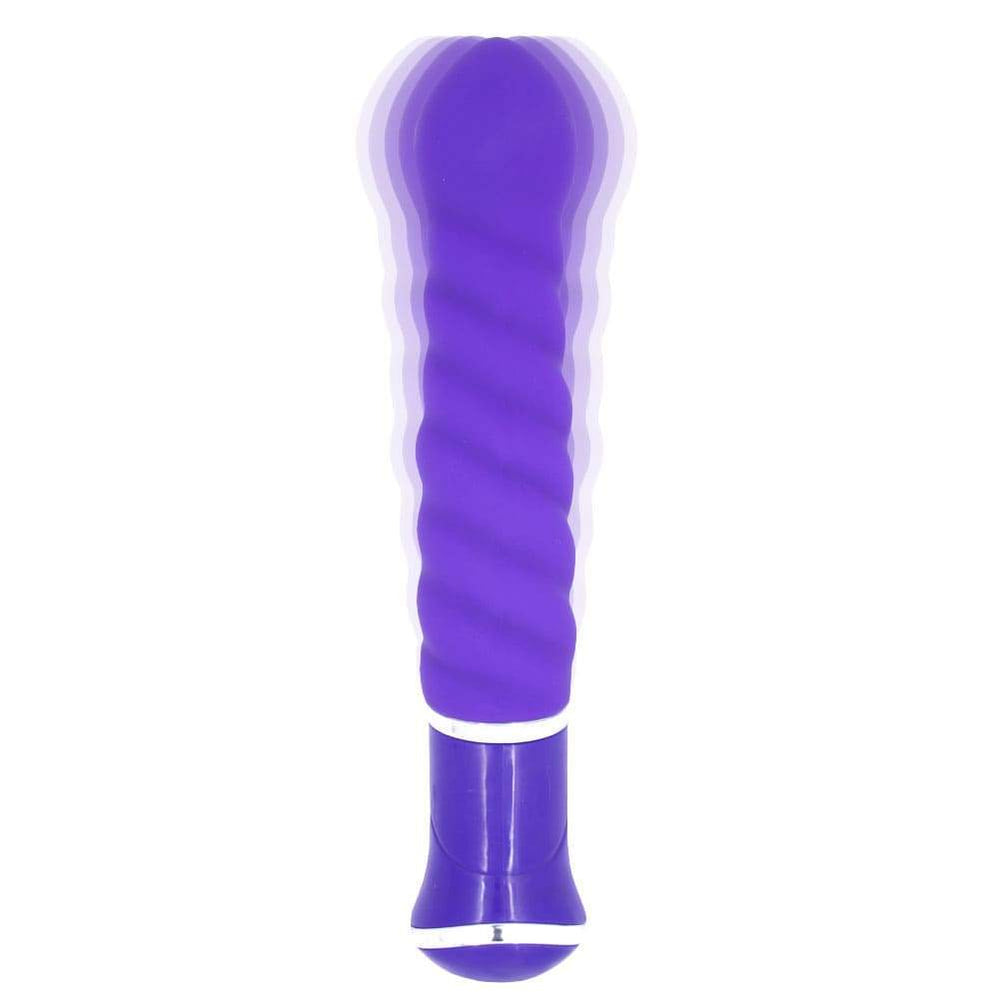 The Swirl Rechargeable Silicone Vibrator - Vibrators