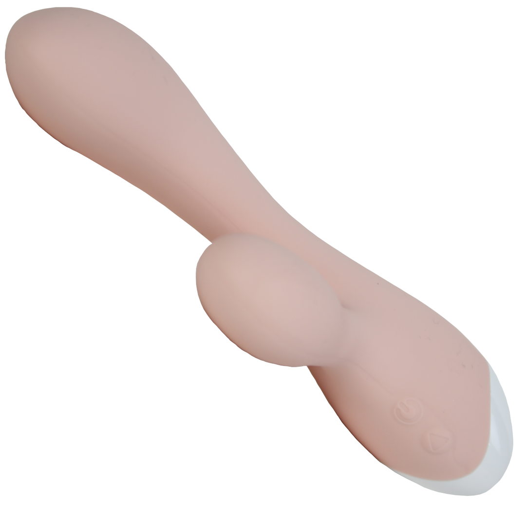 Silicone Rechargeable Dual-Action Vibrator - Vibrators