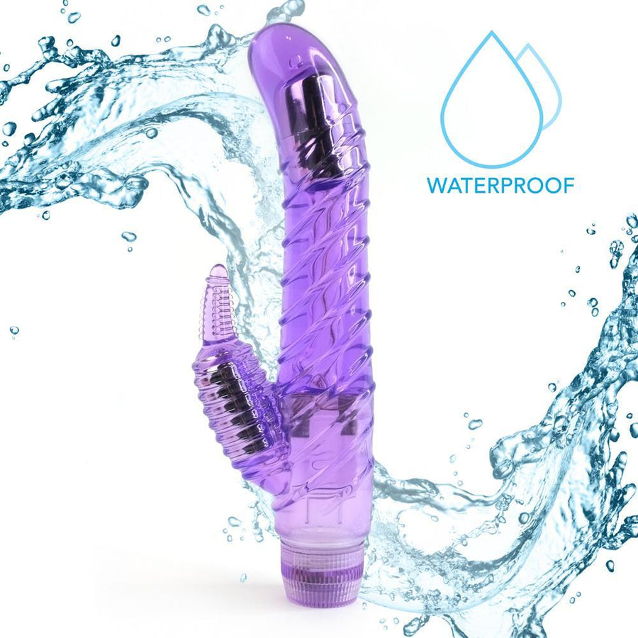 April's Curved Seduction Dual Stimulator - Vibrators