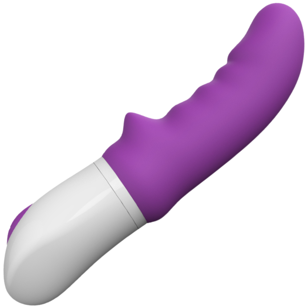 Rippled Silicone G-Spot Vibrator | Vibrators