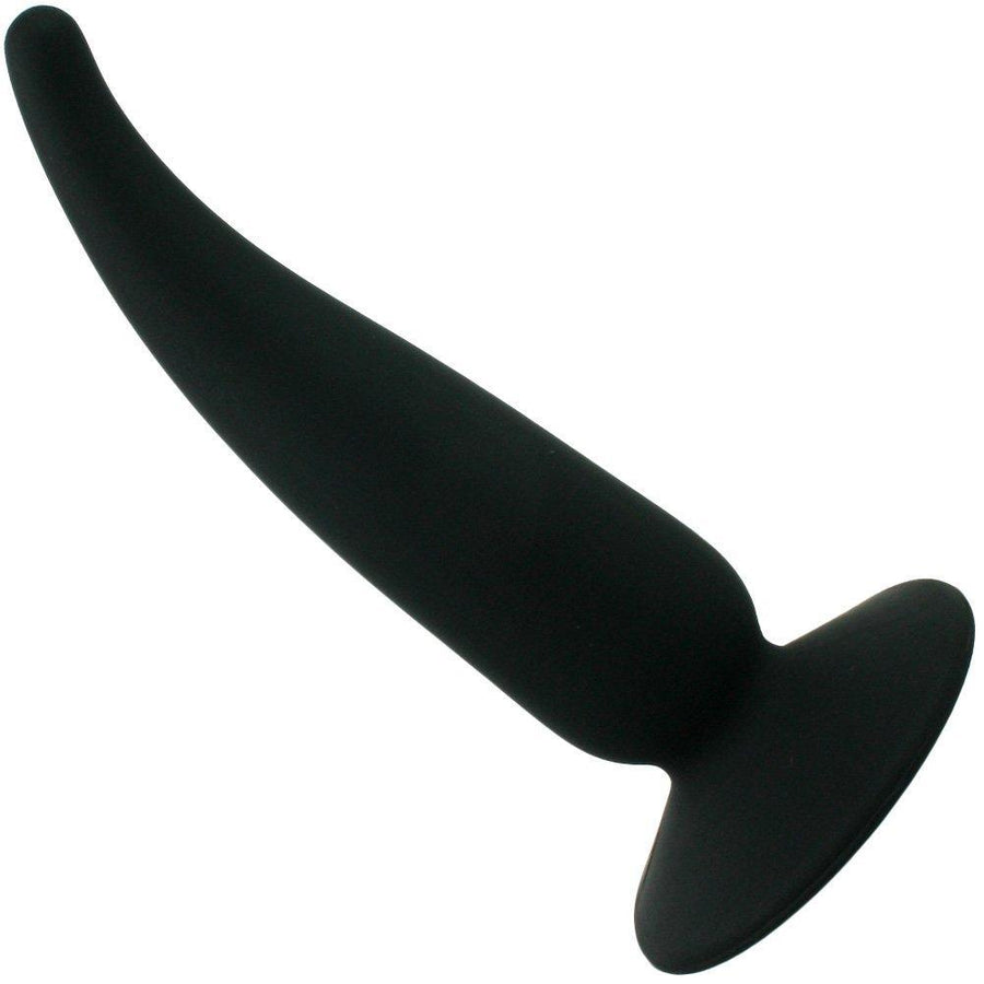 Silicone Tapered Anal Plug - Curved To Massage Your Prostate! - Anal Toys