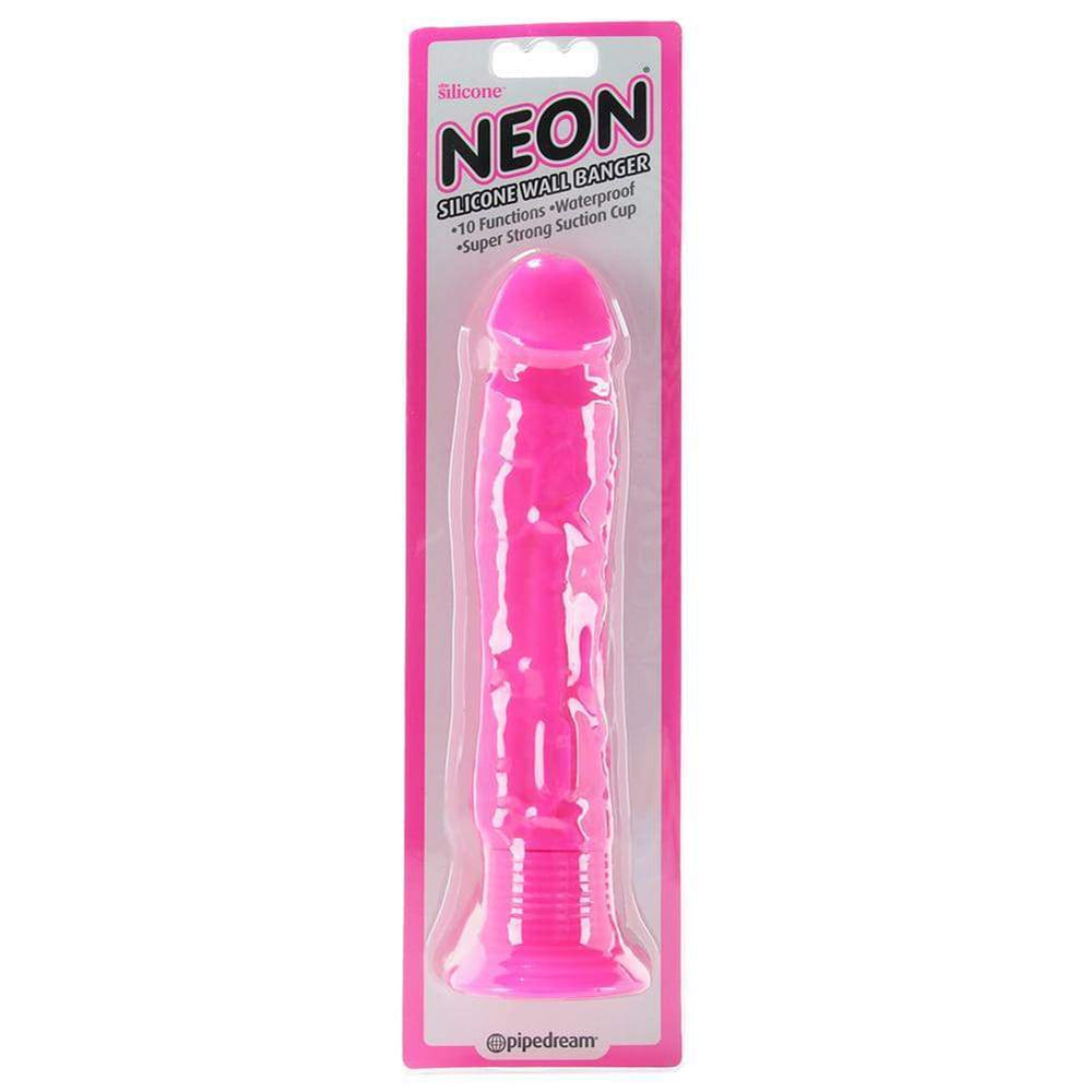 Neon Silicone Wall Banger  - Dildos