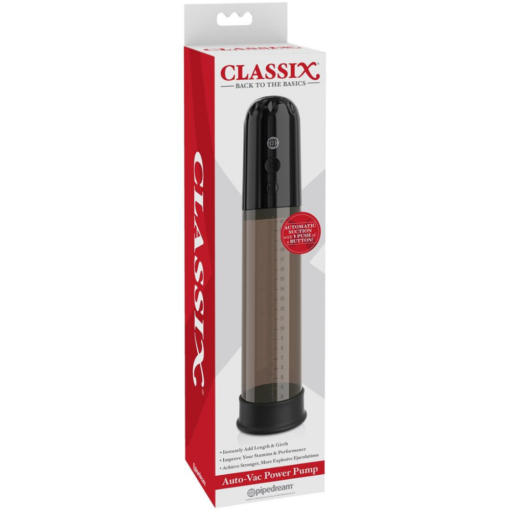 Classix Auto-Vac Power Penis Pump - Male Sex Toys