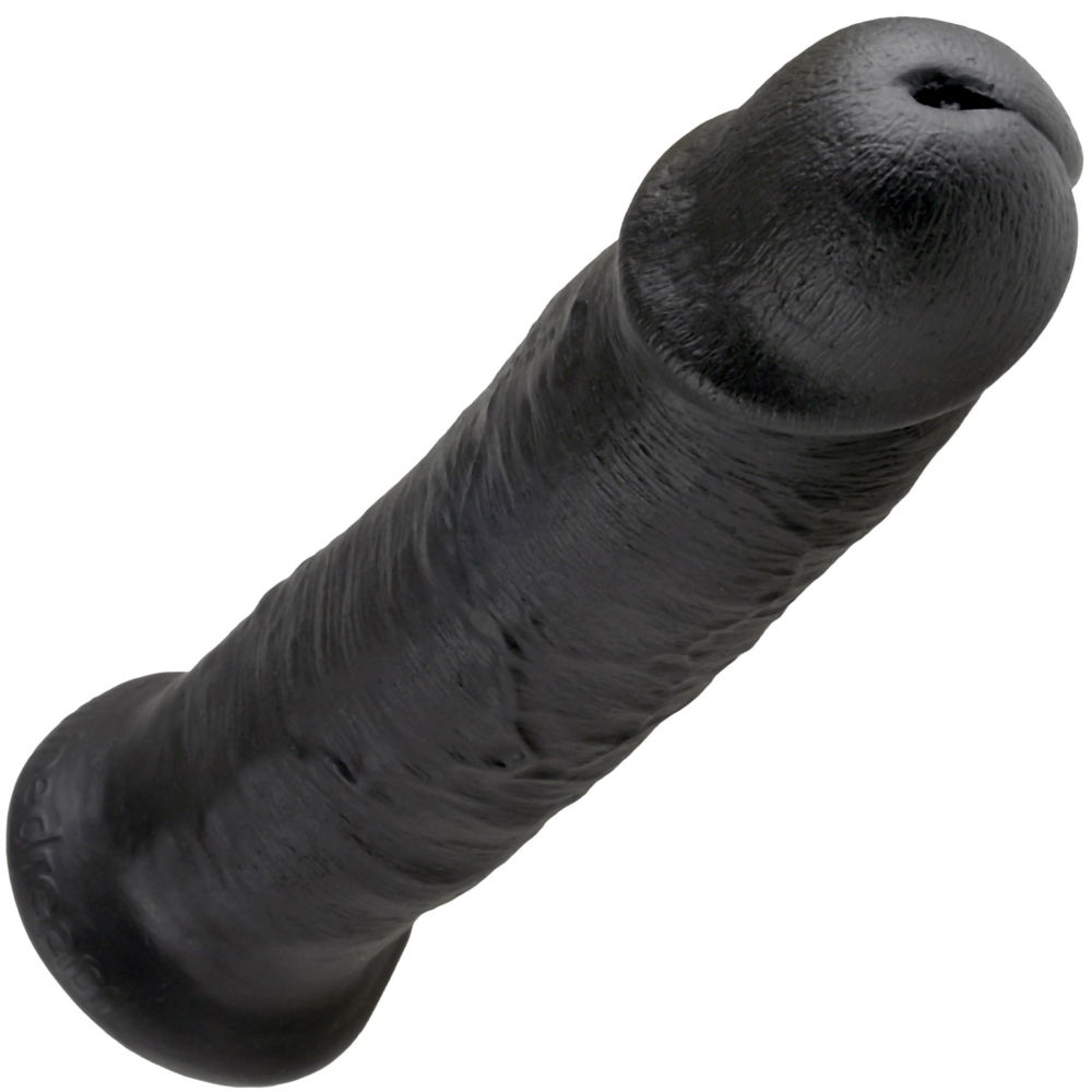 10 Inch Black Dildo - Dildos