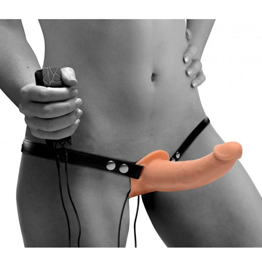 Vibrating Dual Pleasure Power Pegger - Dildos