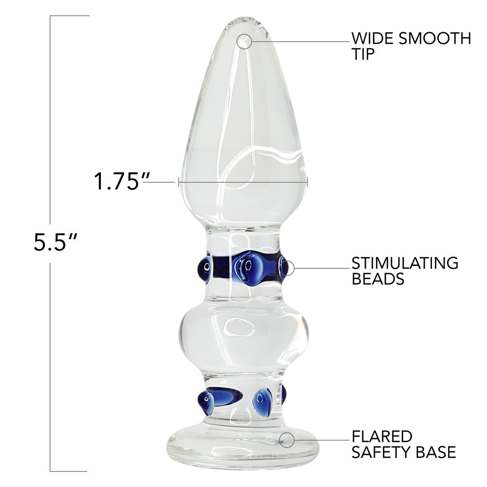 Glass Gem - Glass Anal Plug - Anal Toys