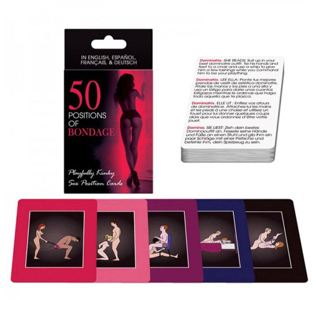 Shop Kheper Games 50 Positions of Bondage Card Game – TooTimid.com