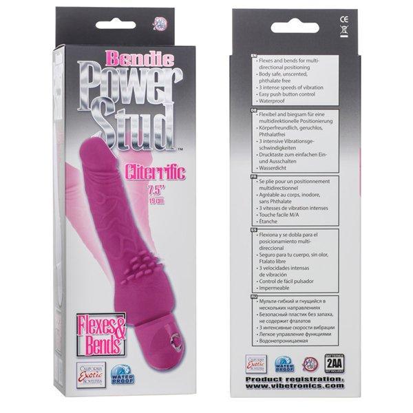 Bendie Cliterrific 3 Speed Waterproof Vibrator - Vibrators